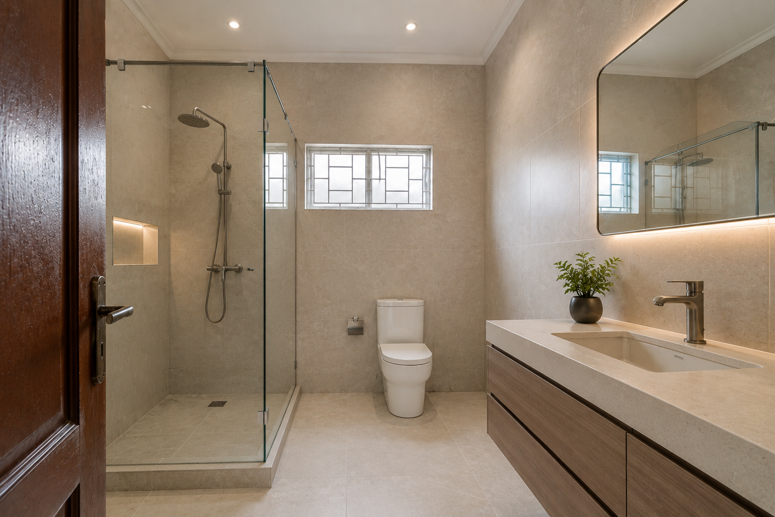 After: Bathroom Renovation — Abuja
